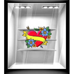 Αυτοκόλλητο βιτρίνας - Αγίος Βαλεντίνος 56